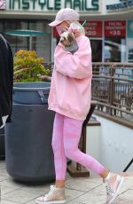 CHRISTINE QUINN Out for Smoothie in Los Angeles 03/25/2021