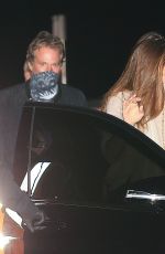 CINDY CRAWFORD and Rande Gerber Night Out in Malibu 03/08/2021