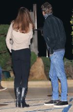 CINDY CRAWFORD and Rande Gerber Night Out in Malibu 03/08/2021