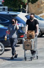 COURTENEY COX and Johnny McDaid Out Shopping in Malibu 03/27/2021