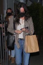 COURTENEY COX, JENNIFER MEYER and MOLLY SIMS Night Out in Santa Monica 03/16/2021