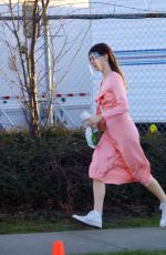 DAISY EDGAR-JONES on the Set of Fresh in Vancouver 03/16/2021