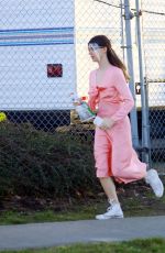 DAISY EDGAR-JONES on the Set of Fresh in Vancouver 03/16/2021