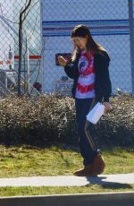 DAISY EDGAR-JONES on the Set of Fresh in Vancouver 03/16/2021
