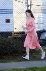 DAISY EDGAR-JONES on the Set of Fresh in Vancouver 03/16/2021