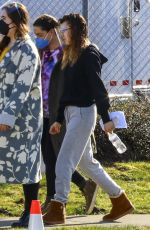 DAISY EDGAR-JONES on the Set of Fresh in Vancouver 03/17/2021