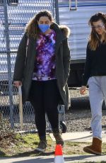 DAISY EDGAR-JONES on the Set of Fresh in Vancouver 03/17/2021