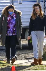 DAISY EDGAR-JONES on the Set of Fresh in Vancouver 03/17/2021