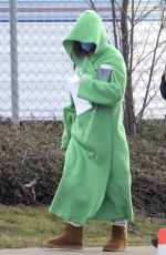DAISY EDGAR JONES on the Set of Fresh in Vancouver 03/18/2021