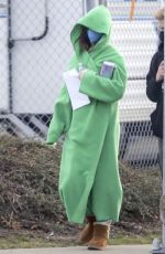 DAISY EDGAR JONES on the Set of Fresh in Vancouver 03/18/2021