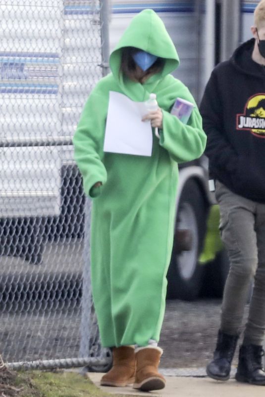 DAISY EDGAR JONES on the Set of Fresh in Vancouver 03/18/2021