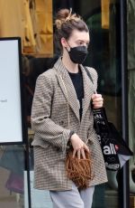 DAISY EDGAR JONES Out Shopping in Vancouver 03/14/2021