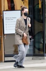 DAISY EDGAR JONES Out Shopping in Vancouver 03/14/2021