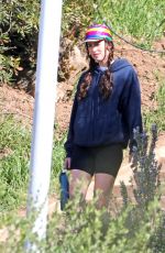 DAKOTA JOHNSON on the Set of Am I Ok? in Elysian Park in Los Angeles 02/09/2021
