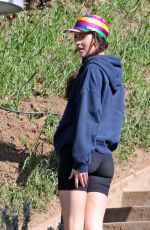 DAKOTA JOHNSON on the Set of Am I Ok? in Elysian Park in Los Angeles 02/09/2021