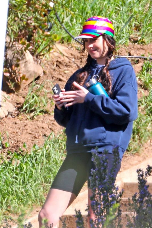 DAKOTA JOHNSON on the Set of Am I Ok? in Elysian Park in Los Angeles 02/09/2021