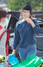DAKOTA JOHNSON on the set of Am I Ok? in Los Angeles 03/08/2021