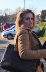 DANIELLA WESTBROOK at Borth Wild Animal Kingdom Wildlife Park in Wales 03/01/2021