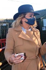 DANIELLA WESTBROOK at Borth Wild Animal Kingdom Wildlife Park in Wales 03/01/2021