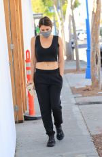 DANIELLE BUX Heading to a Gym in Los Angeles 03/09/2021