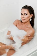 DANIELLE LLOYD in a Bathtub Photoshoot, March 2021