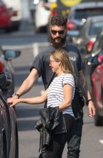 DANNII MINOGUE and Adrian Newman Out in Melbourne 03/22/2021