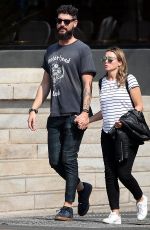 DANNII MINOGUE and Adrian Newman Out in Melbourne 03/22/2021