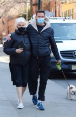 DEBORRA-LEE FURNESS and Hugh Jackman Out in New York 03/10/2021