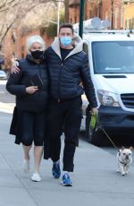 DEBORRA-LEE FURNESS and Hugh Jackman Out in New York 03/10/2021