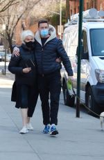 DEBORRA-LEE FURNESS and Hugh Jackman Out in New York 03/10/2021