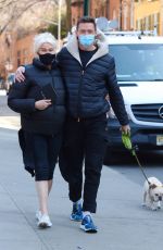 DEBORRA-LEE FURNESS and Hugh Jackman Out in New York 03/10/2021