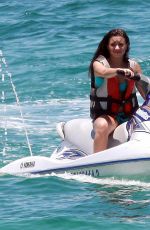 DEMI LOVATO in Bikini on the Beach in Cabo San Lucas 06/16/2010