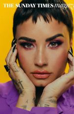 DEMI LOVATO in The Sunday Times, March 2021