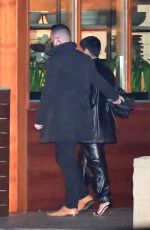 DEMI LOVATO Night Out in Malibu 03/12/2021