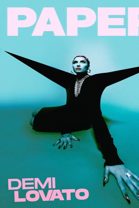 DEMI LOVATO on the Cover of Paper Magazine, March 2021