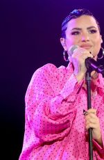 DEMI LOVATO Performs at Premiere of Her New Youtube Docuseries in Beverly Hills 03/22/2021