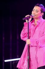 DEMI LOVATO Performs at Premiere of Her New Youtube Docuseries in Beverly Hills 03/22/2021