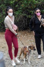 DEMI MOORE and RUMER WILLIS Out Hiking in Los Angeles 03/09/2021