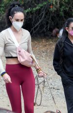 DEMI MOORE and RUMER WILLIS Out Hiking in Los Angeles 03/09/2021
