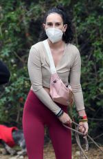 DEMI MOORE and RUMER WILLIS Out Hiking in Los Angeles 03/09/2021