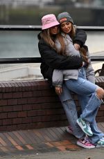 DEMI SIMS and FRANCESCA FARAGO Out in London 03/24/2021