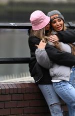 DEMI SIMS and FRANCESCA FARAGO Out in London 03/24/2021