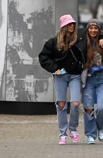 DEMI SIMS and FRANCESCA FARAGO Out in London 03/24/2021