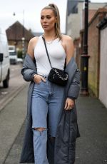 DEMI SIMS on the Set of The Only Way is Essex 03/07/2021