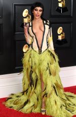 DOJA CAT at 2021 Grammy Awards in Los Angeles 03/14/2021