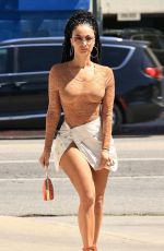 DRAYA MICHELE Arrives at a Nail Salon in Los Angeles 03/26/2021