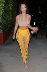 DRAYA MICHELE at Giorgio Baldi in Santa Monica 03/27/2021