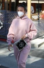 DRAYA MICHELE Out for Lunch in Beverly Hills 03/11/2021