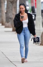 DRAYA MICHELE Out for Lunch in Studio City 03/25/2021