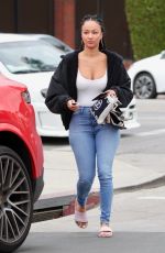 DRAYA MICHELE Out for Lunch in Studio City 03/25/2021